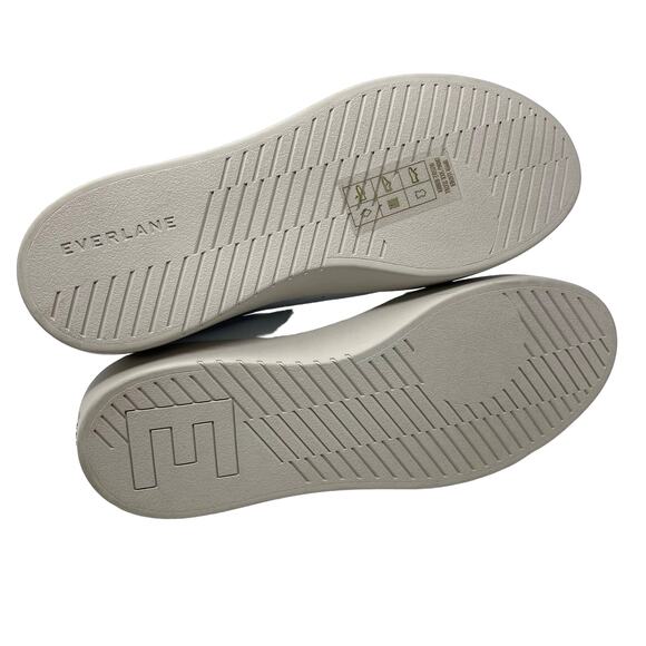 Everlane The ReLeather Tennis Shoe White Size 11.5 NEW - Picture 5 of 11